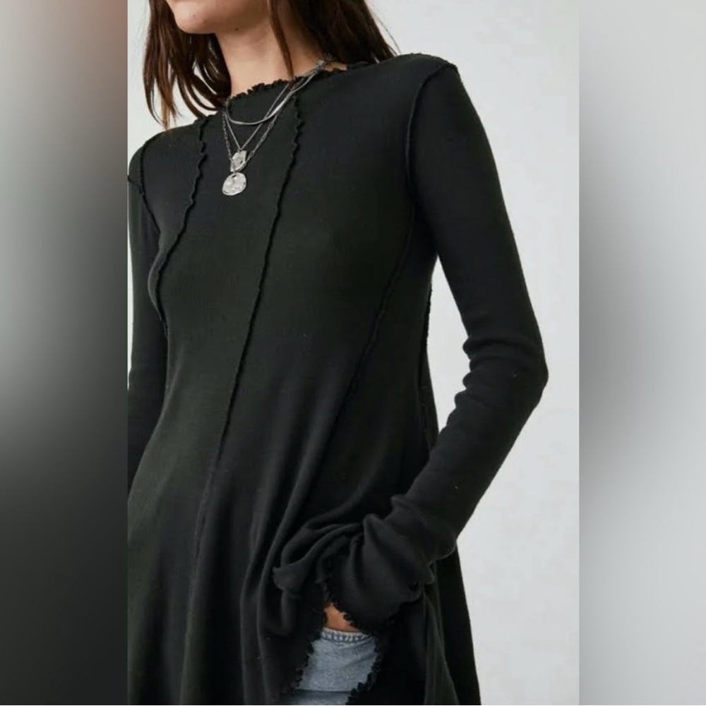 Free People We The Free Full Swing Tunic Top - Picture 4 of 12